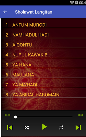 Sholawat Langitan Offline Screenshot 2