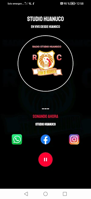 Radio Studio Huanuco Screenshot 2
