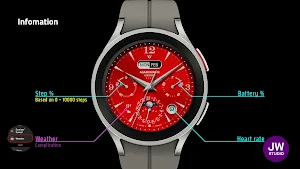 JW081 jwstudio watchface Screenshot 1
