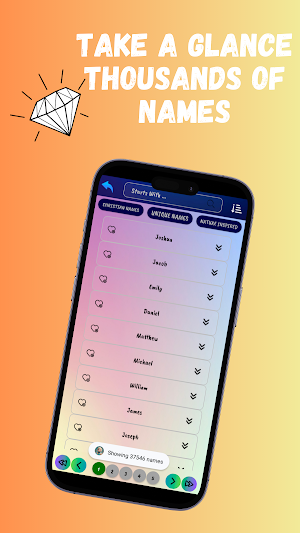 Name Generator: Boy & Girl Screenshot 1