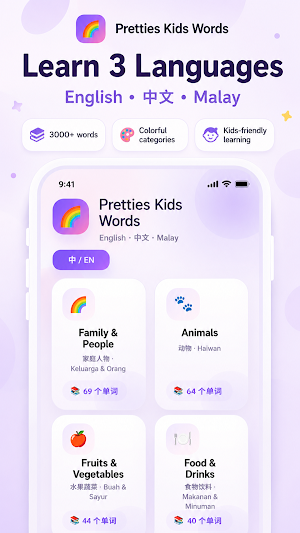Pretties Kids Words Screenshot 0