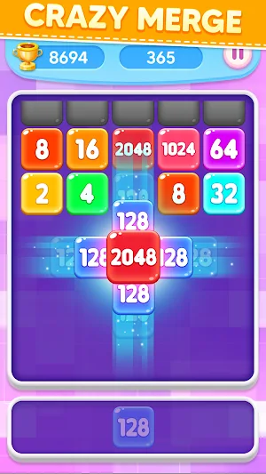 2048 Merge Blocks Screenshot 1