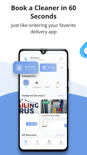 Cleansly On-Demand Cleaning Screenshot 0