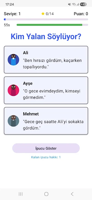 Yalancıyı Bul Screenshot 0