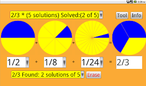 Old Egyptian Fractions Screenshot 2
