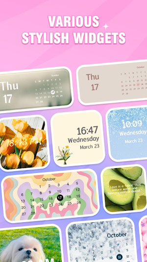 Aesthetic Wallpapers & Widgets Screenshot 1