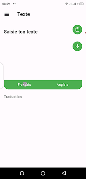 Traduction Français Anglais Screenshot 1