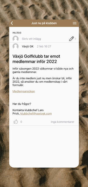 Växjö GK Screenshot 1