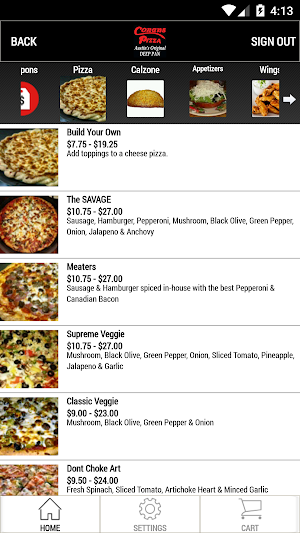 Conans Pizza Screenshot 2