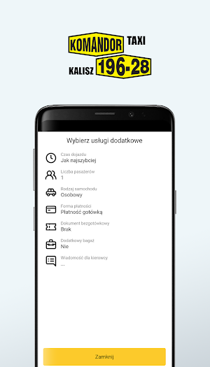 Taxi Komandor Kalisz Screenshot 3