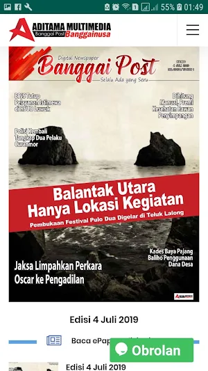 Banggai Post Screenshot 0