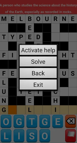 Crossword Puzzle Free Screenshot 3