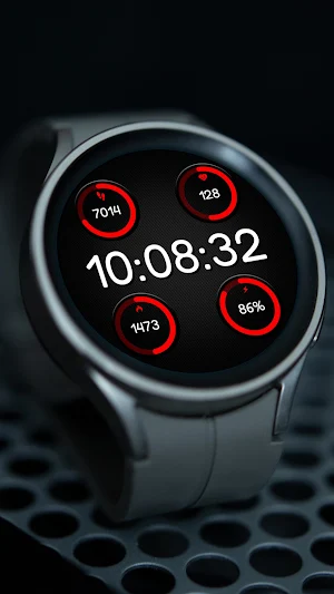 DIGITAL Signal TS04 Watch face Screenshot 1
