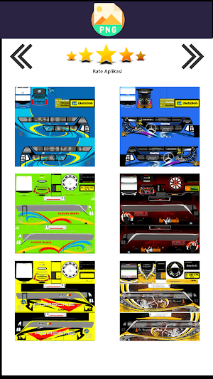 Livery Bussid Gunung Harta Screenshot 1