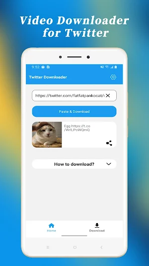 Video Downloader For Twitter Screenshot 1