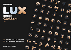 LuX Gold IconPack Screenshot 0