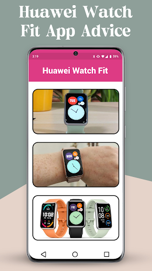 Huawei Watch Fit App Advice Screenshot 1