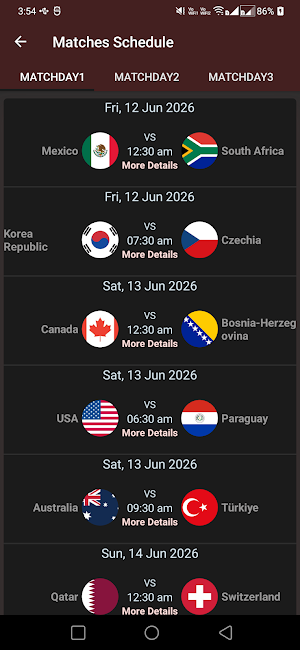 Soccer World 2026 Cup Screenshot 1