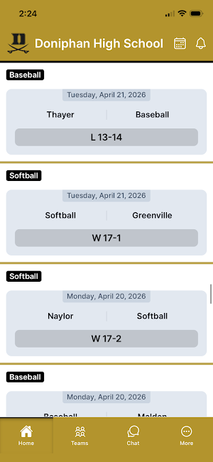 Doniphan Athletics Screenshot 0