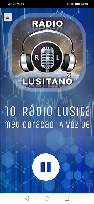 Rádio Lusitano Screenshot 1