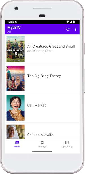 MythTV Lean Frontend Screenshot 0