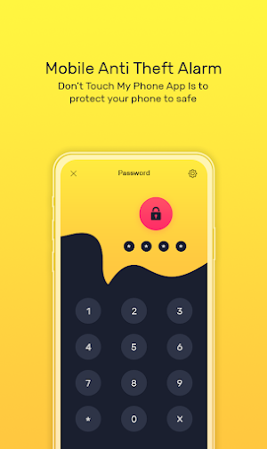 Mobile Anti-theft alarm - Battery Theft Alarm Screenshot 1