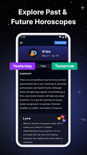Horoscope Launcher Screenshot 2