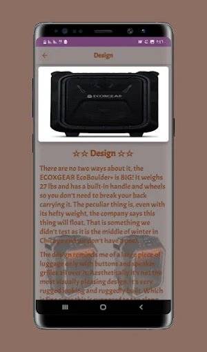 Ecoxgear speaker review Screenshot 1