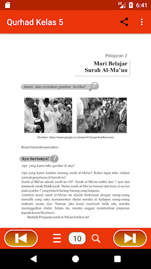 Alquran Hadist MI Kelas 5 Screenshot 3