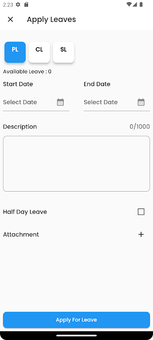 Aladdin HRMS Screenshot 1