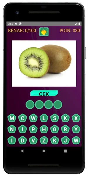 Tebak Nama Buah dan Sayuran Screenshot 0