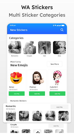 Couple Romantic Stickers Screenshot 0