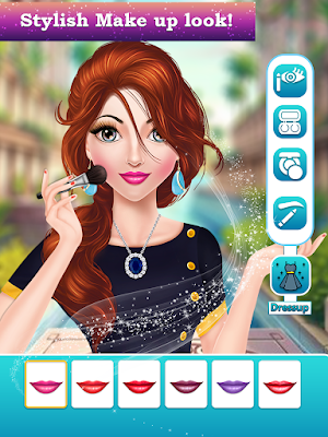 Makeup Games: Fashion Style & Dress Up Girl Games Screenshot 1