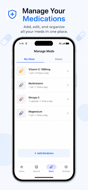 MedTracker - Med Reminder Screenshot 3