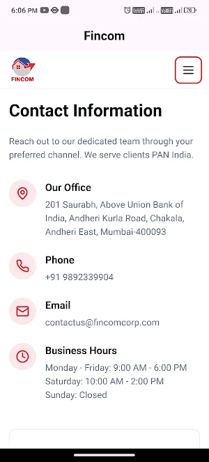 Fincom Screenshot 2