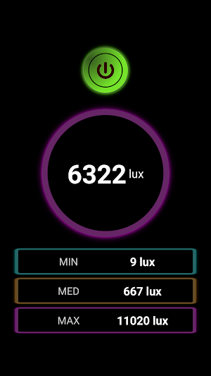 Luxometer Light Meter Screenshot 2