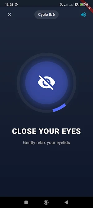 Eye Exercises: Eye Relaxation Screenshot 2