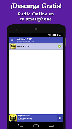 Radio Activa 91.9 FM - Radio O Screenshot 1