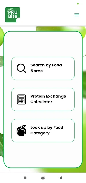 PKU Bite screenshot 2