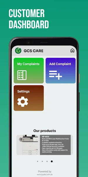 GCS CARE Screenshot 1