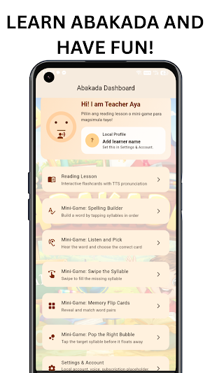 ABAKADA - learn tagalog Screenshot 0