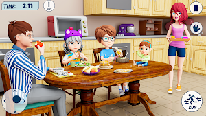 Virtual Mom Pregnant Sim Games Screenshot 2