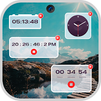 Floating Clock: Countdown Time