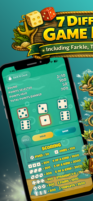 Yahtzee & Farkle: Dice Game Screenshot 2