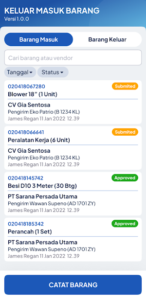 Pencatatan Barang Screenshot 2