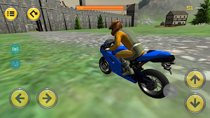 Motorbike Medieval Drive 3D Screenshot 3