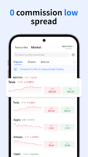 Mitrade Lite - Stock Trading Screenshot 2