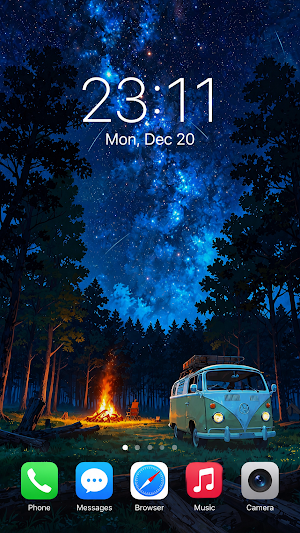 Chill Wallpapers: Lo-Fi HD Screenshot 1