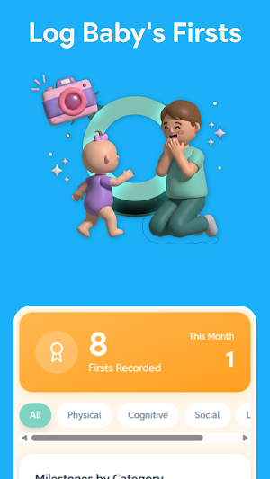 Baby Tracker: Growth & Leaps Screenshot 2