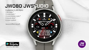 JW080 jwstudio watchface Screenshot 0